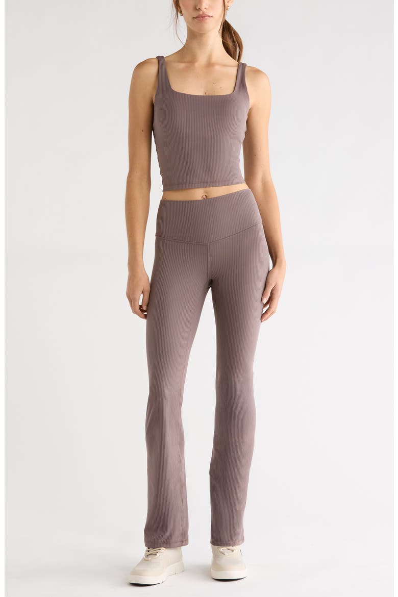 Thrive Rib Bra Tank, Alternate, color, GREY PLUM