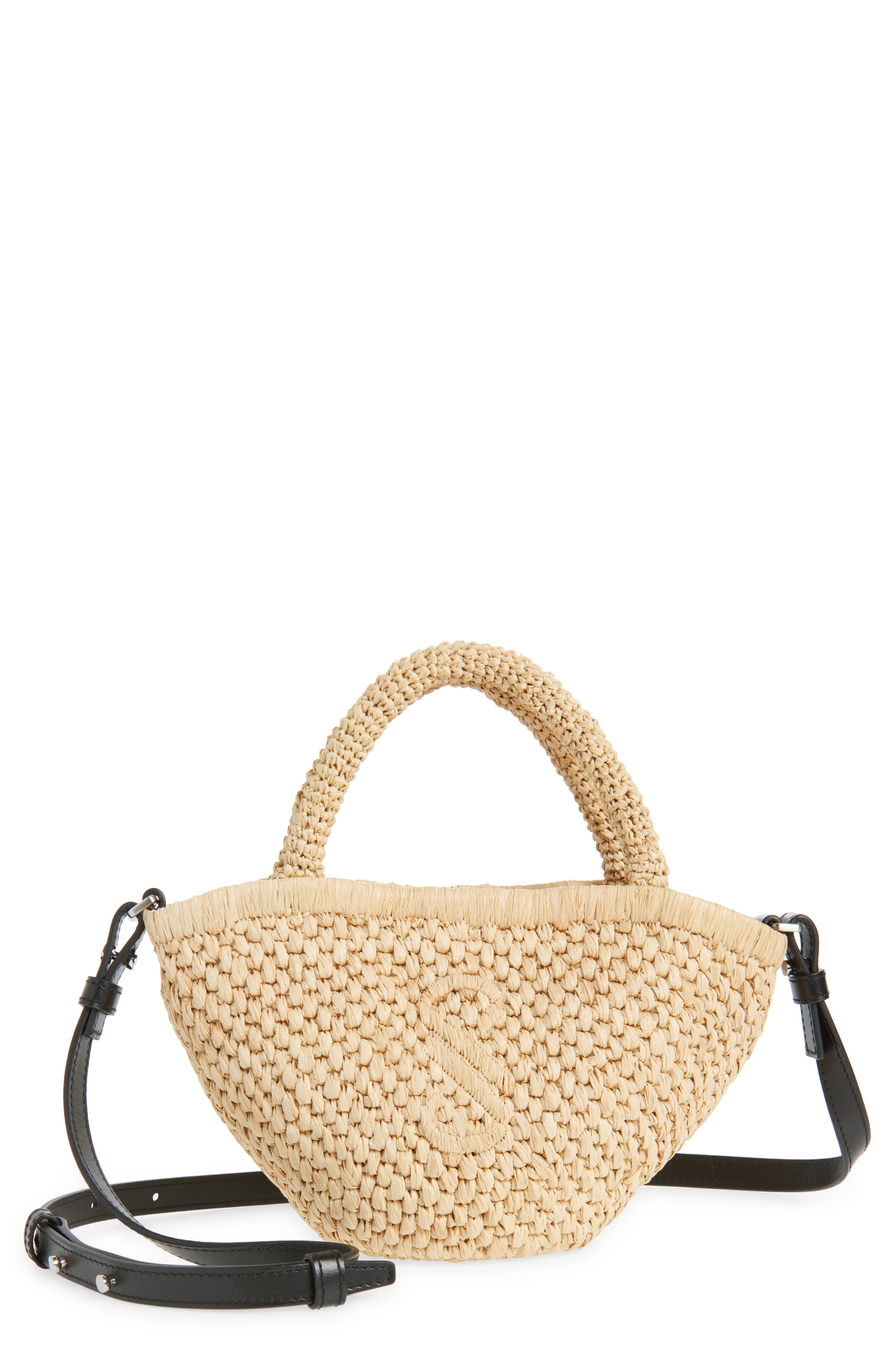 Proenza Schouler Small Chelsea Raffia Tote, Main, color, Natural