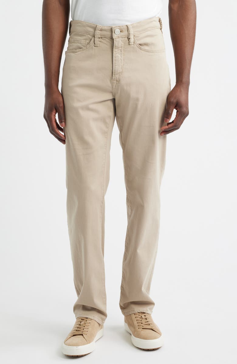 34 Heritage Charisma Relaxed Straight Leg Twill Pants, Main, color, Sand Twill