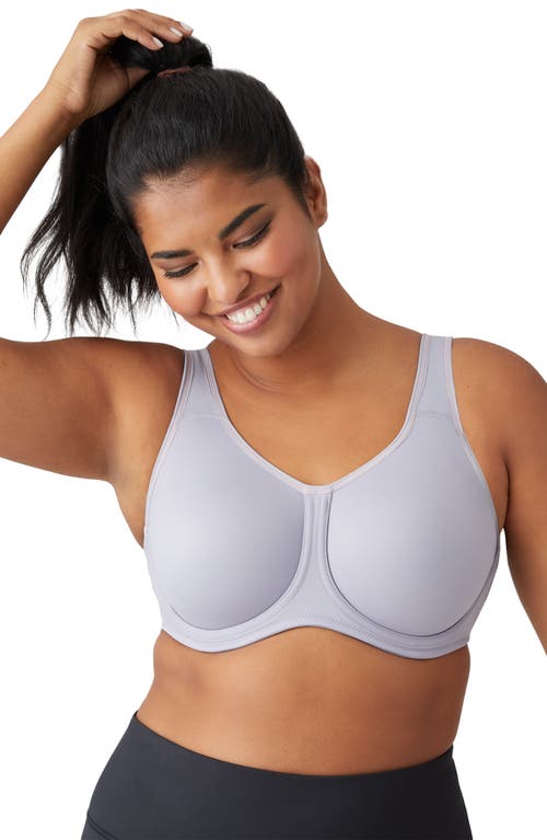 Wacoal Simone Seamless Underwire Sports Bra In Gray