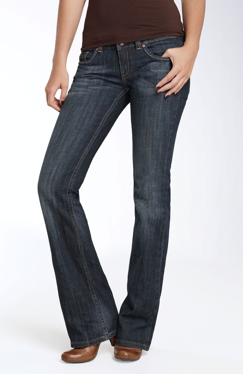 Vigoss 'New York' Flap Pocket Flare Leg Stretch Jeans, Alternate, color,