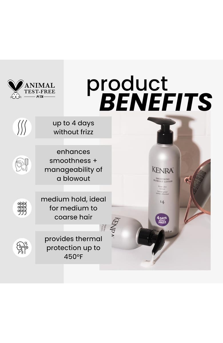 KENRA 14 Smoothing Blowout Lotion 10 oz, Alternate, color, N/A