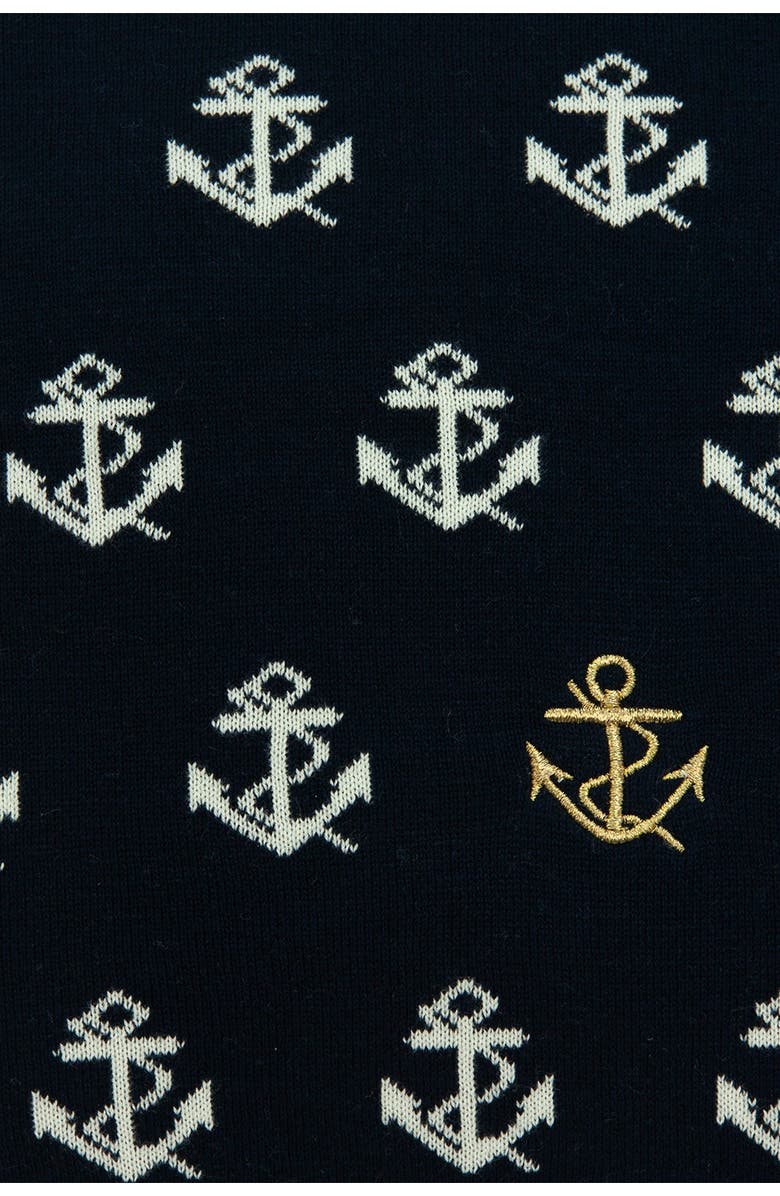 PARKLAND COLLECTION Andrea Nautical Pillow - 20" x 20" - Blue, Alternate, color, Blue