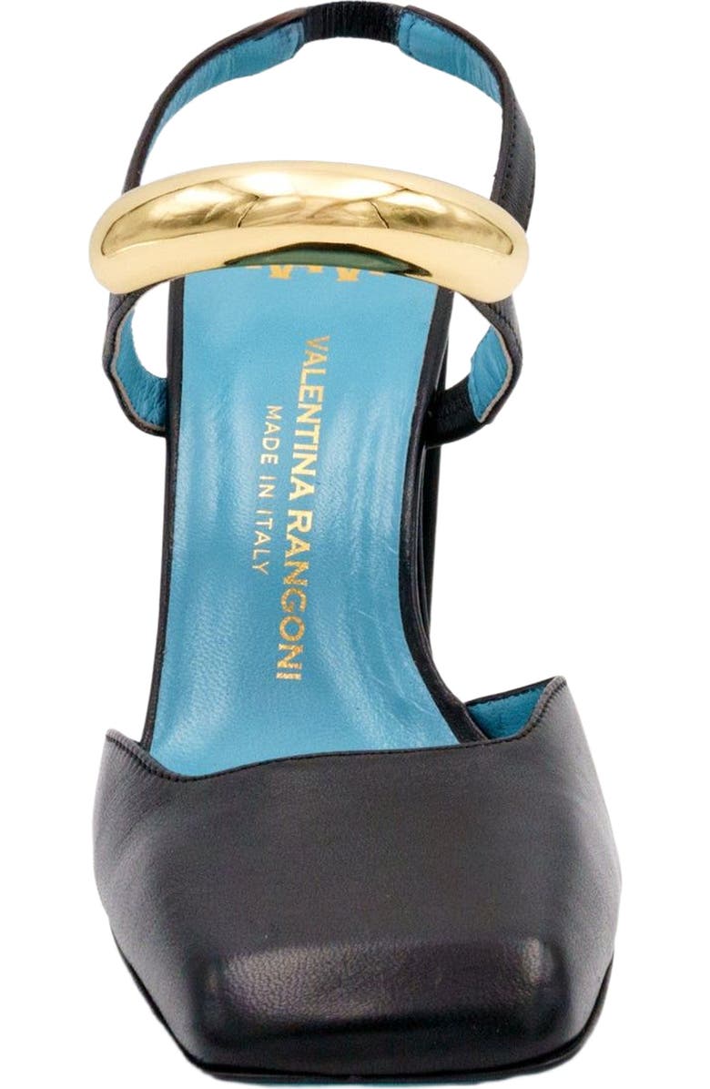 Valentina Rangoni Zenobla Quarter Strap Pump, Alternate, color, Black