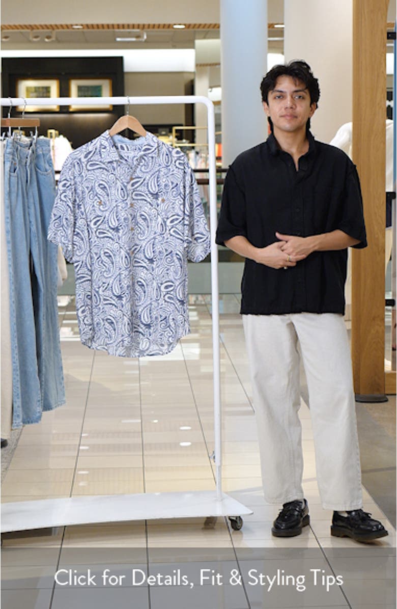 Veracruz Cay Sands Short Sleeve Button-Up Shirt, sales video thumbnail