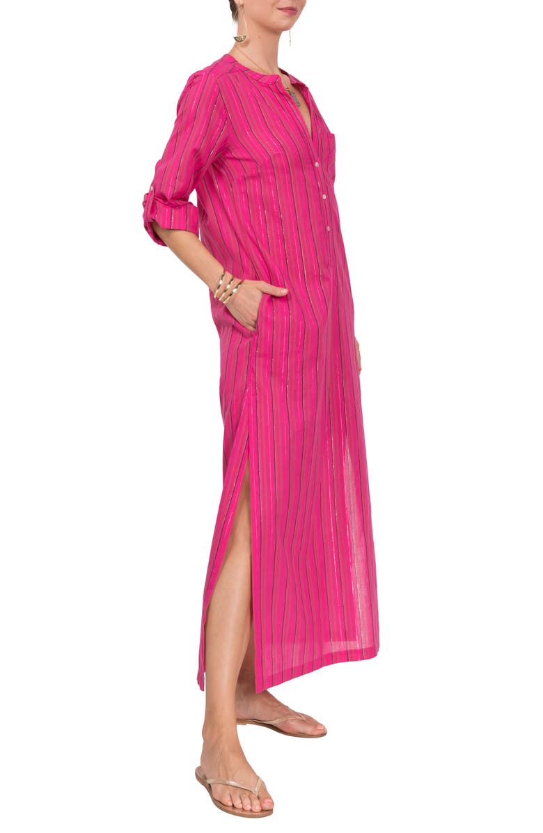 Everyday Ritual Tracey Cotton Caftan, Alternate, color,