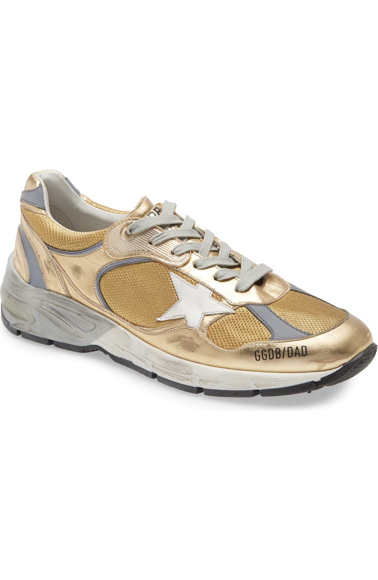 Golden Goose Dad-Star Metallic Sneaker, Main, color,