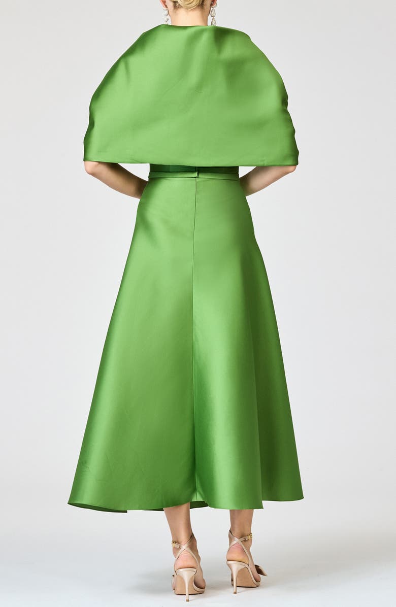 Sachin & Babi Hug Satin Shawl, Alternate, color, Green Garnet