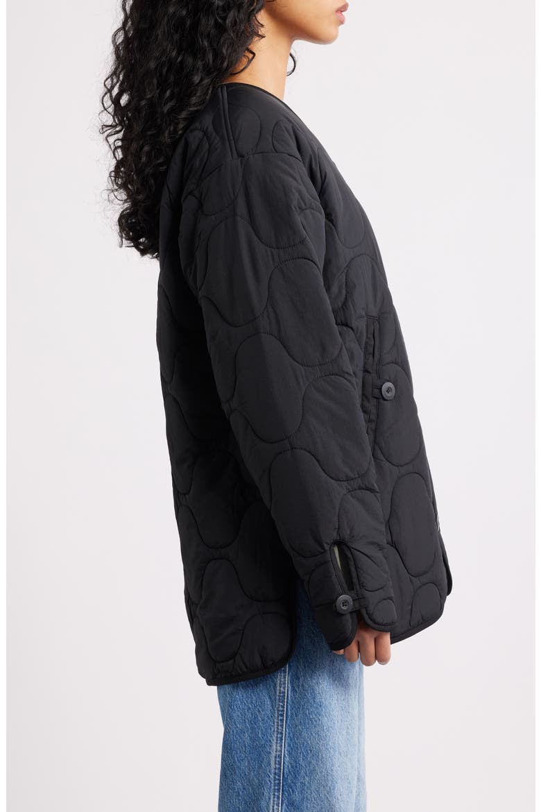 Reversible ALS/92 Mod Quilted Liner Jacket, Alternate, color, BLACK