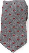 Cufflinks, Inc. Herringbone Hearts Linen Tie