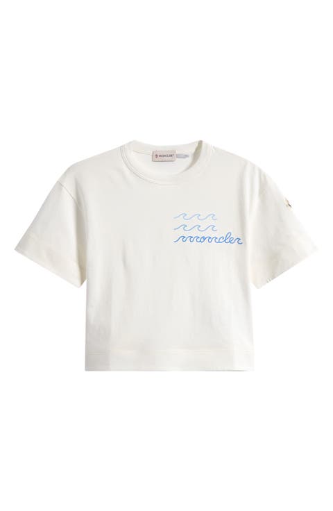 Kids' Logo Embroidered T-Shirt (Little Kid & Big Kid)