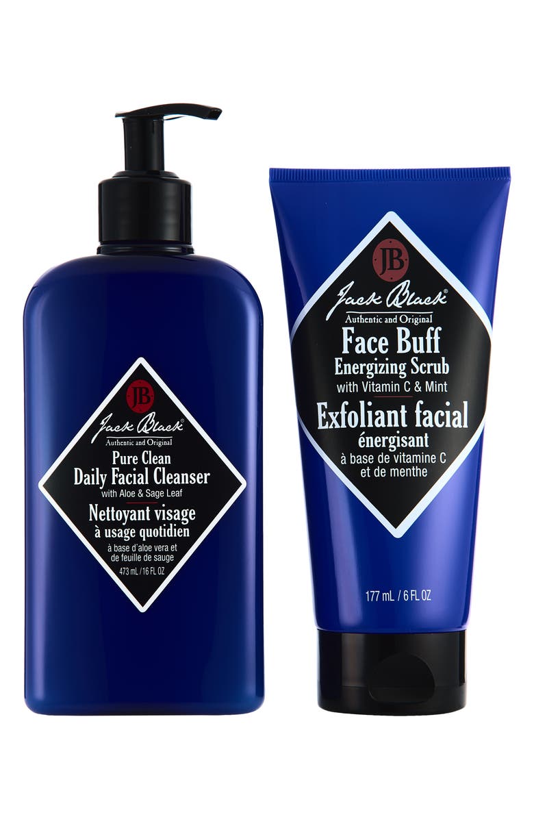 Jack Black Face Cleansing Essentials Set, Main, color, 