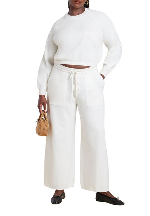 Drawstring Detail Sweater Pant