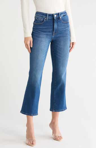 Good Legs Crop Mini Bootcut Jeans