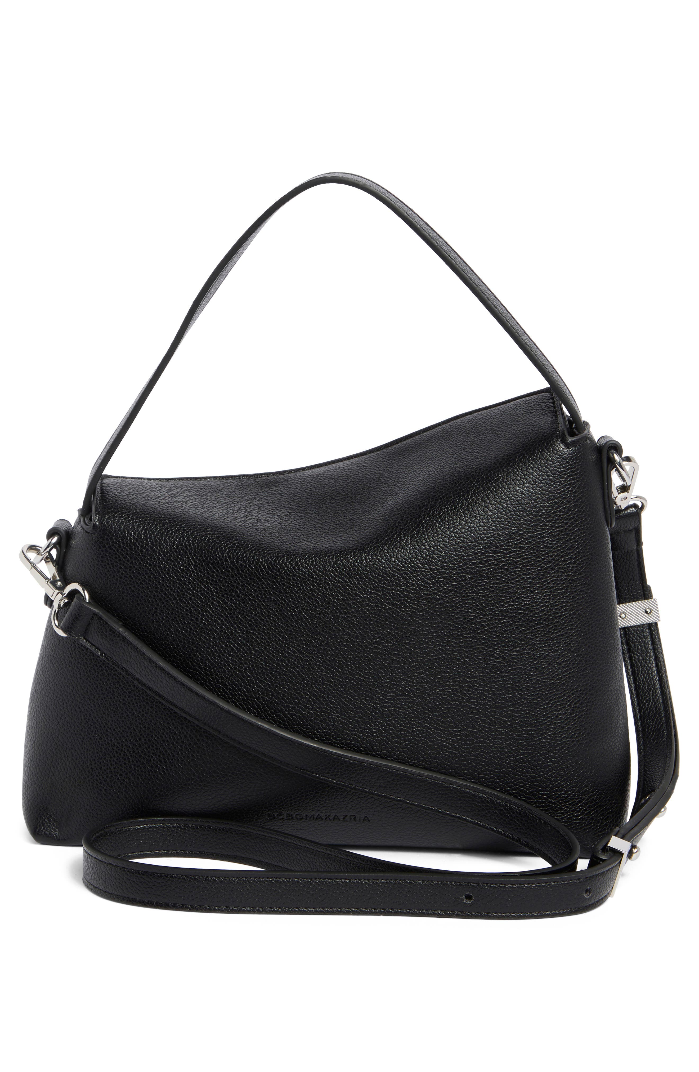 BCBG Slouchy Asymmetric Shoulder Bag, Alternate, color, 