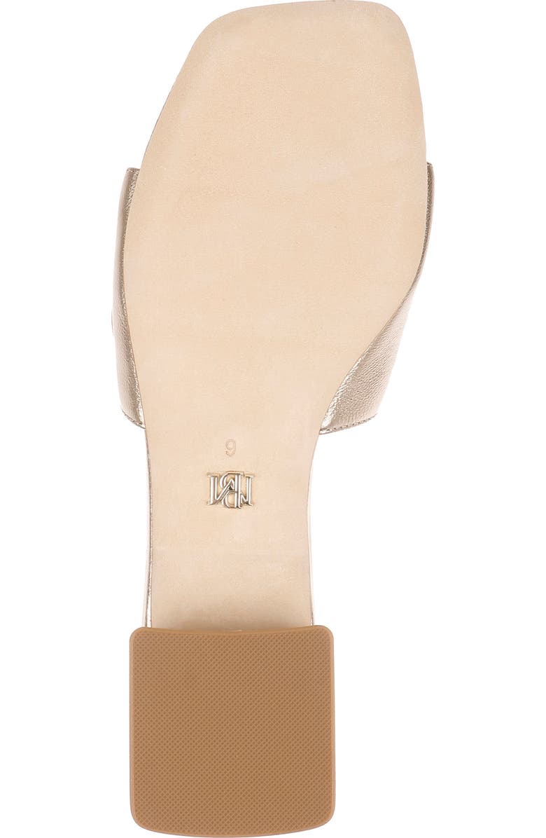 Badgley Mischka Collection Giorgia II Slide Sandal, Alternate, color, Champagne Leather