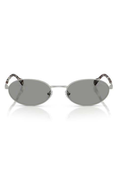 54mm Oval Sunglasses