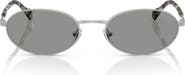 Emporio Armani 54mm Oval Sunglasses