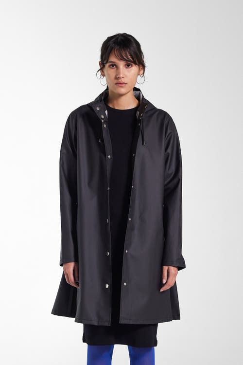 Stutterheim Mosebacke Lightweight Raincoat In Black