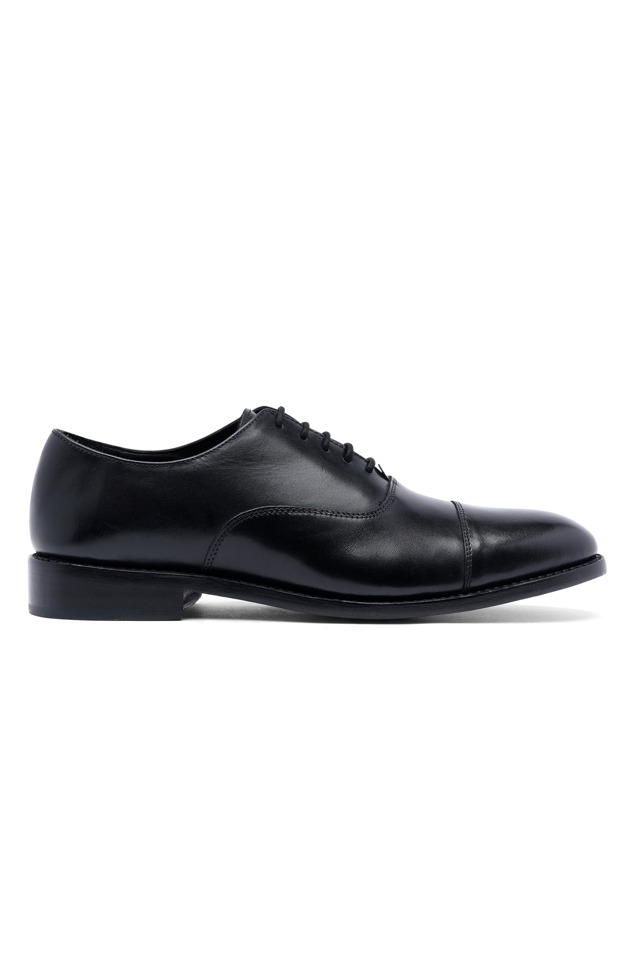 Anthony Veer Clinton Cap-toe Oxford, Alternate, color, Black