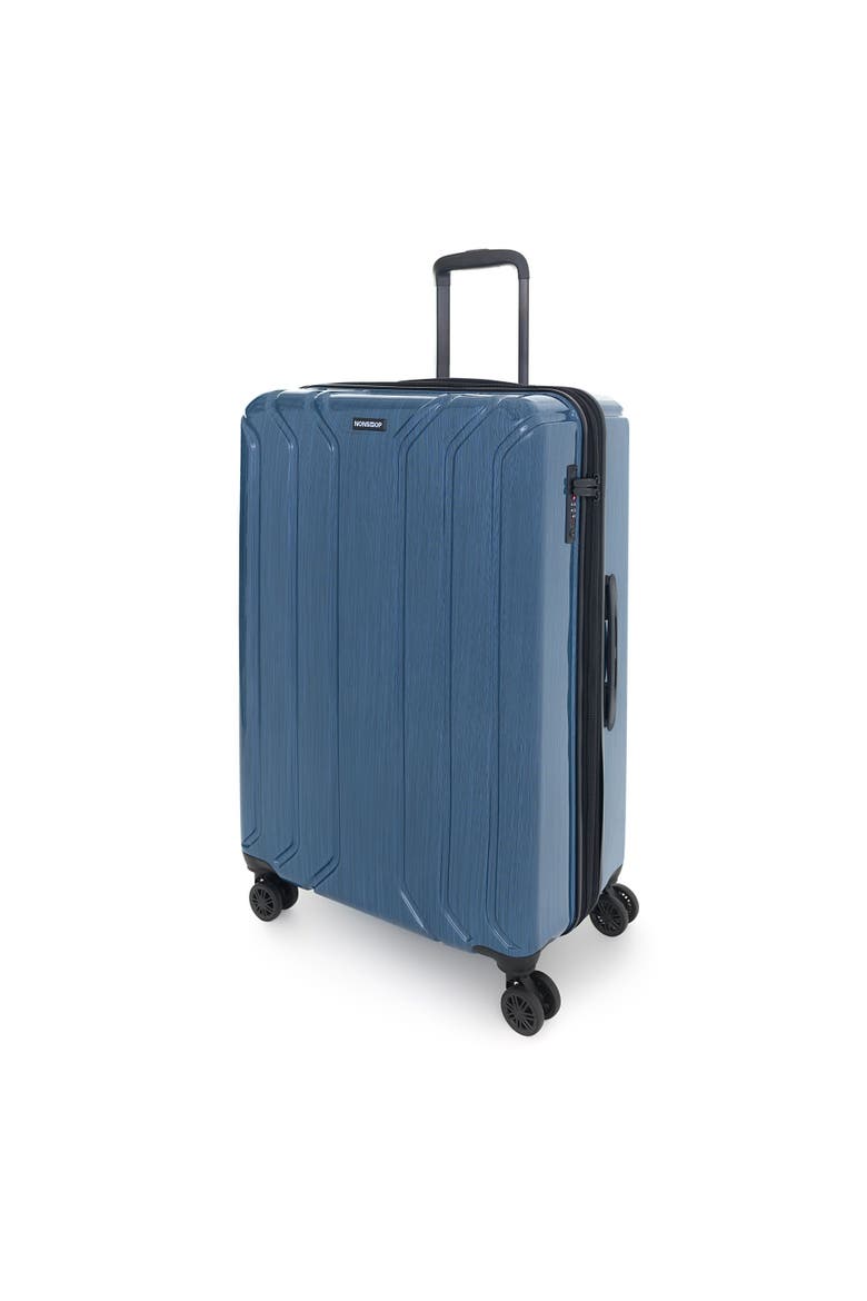 New York Elite 3 Piece (20"/24"/28") Luggage Set With 3 Packing Cubes, Alternate, color, Captain's Blue