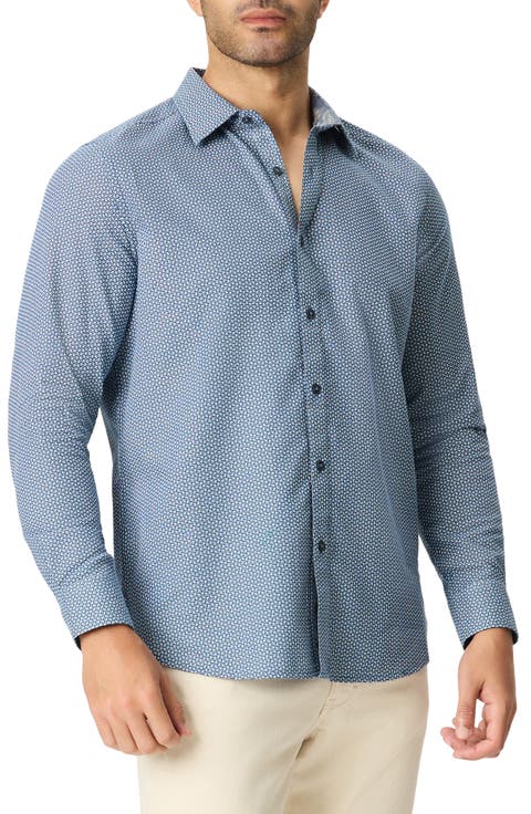 Flagler Long Sleeve Cotton Shirt