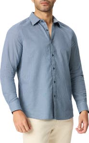 Robert Graham Flagler Long Sleeve Cotton Shirt