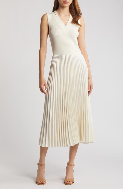 Nordstrom pleated dress hotsell