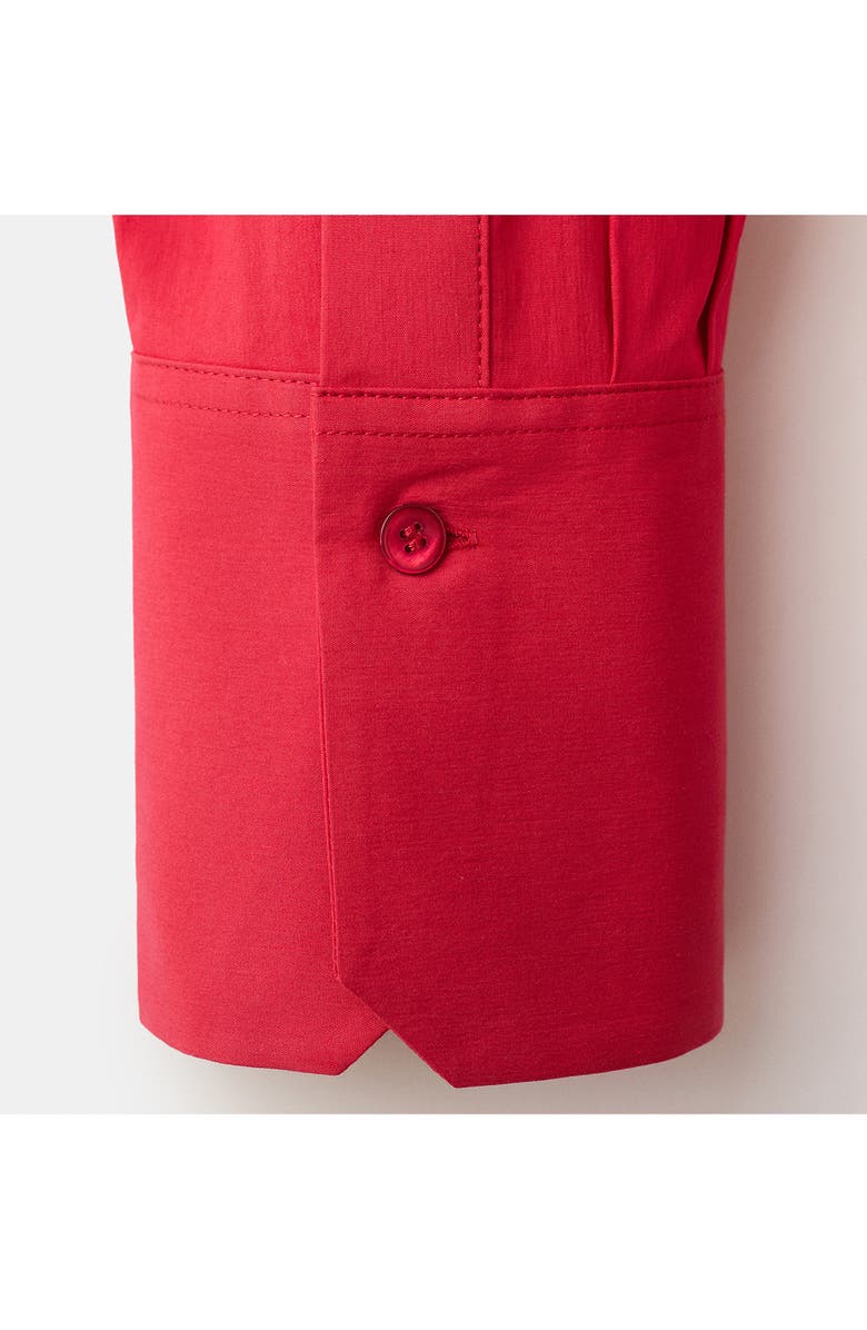 MANGO Starring Hailey Bieber Juanes Button-Up Shirt, Alternate, color, Red
