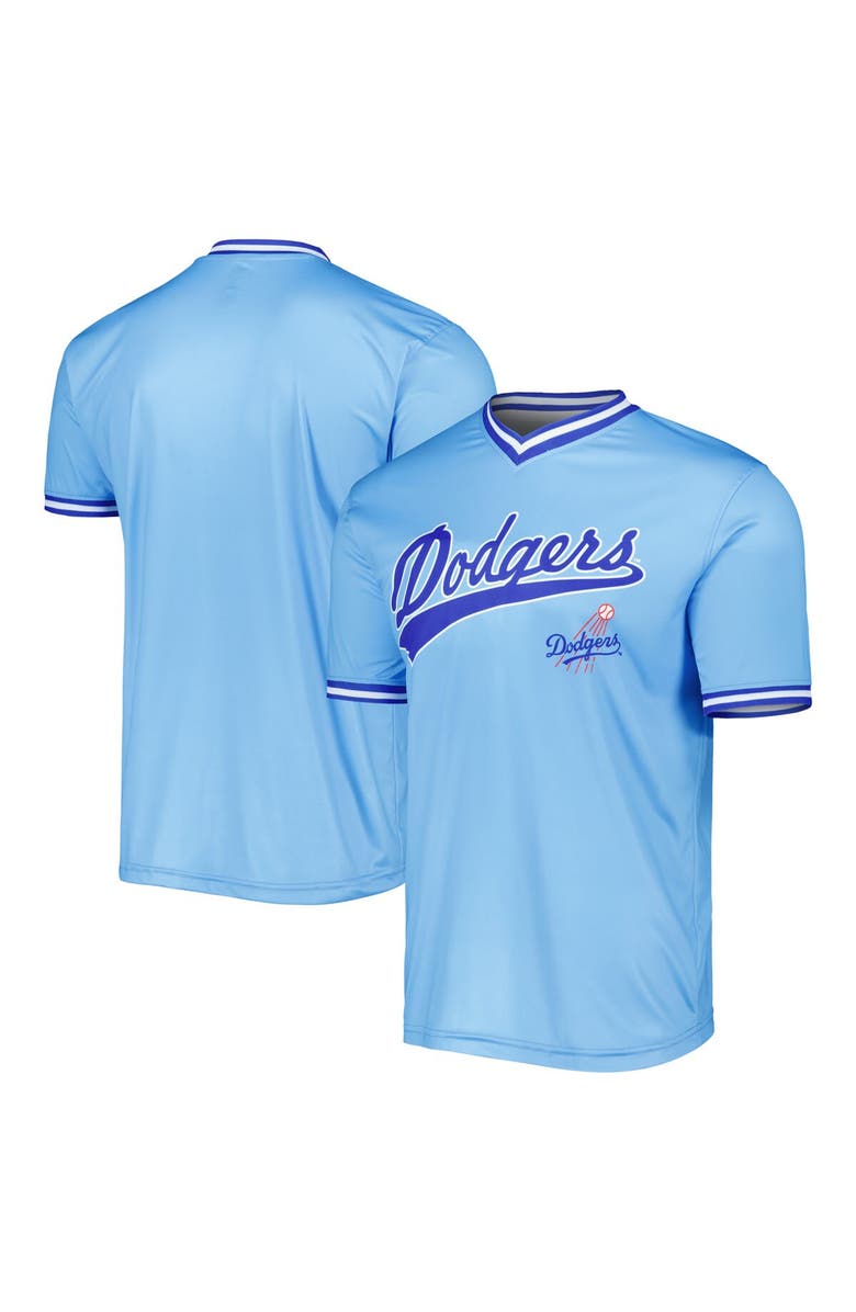 STITCHES Men's Stitches Light Blue Los Angeles Dodgers Cooperstown Collection Team Jersey, Main, color, 