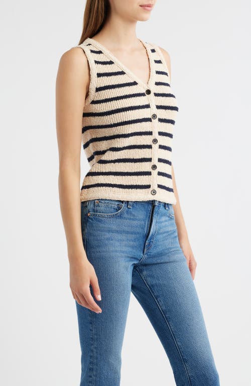 Rails Sade Striped Sleeveless Sweater In Multi