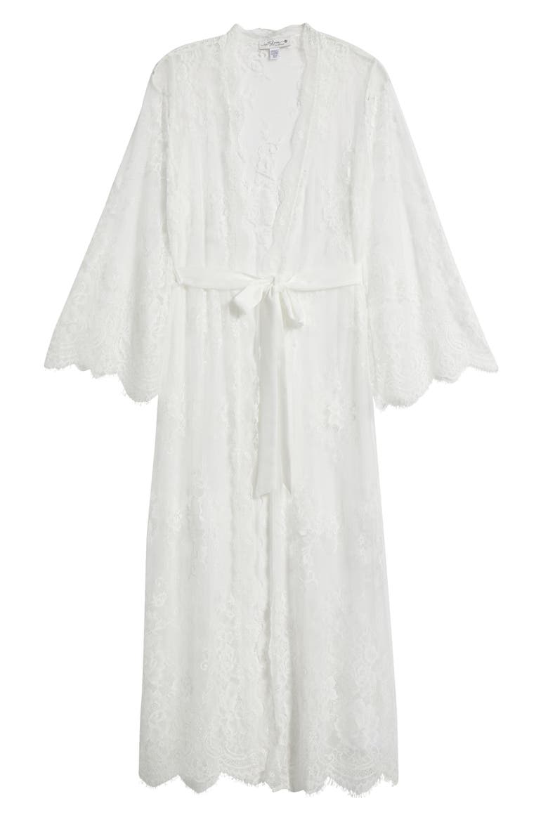 Marry Me Lace Robe, Alternate, color, IVORY