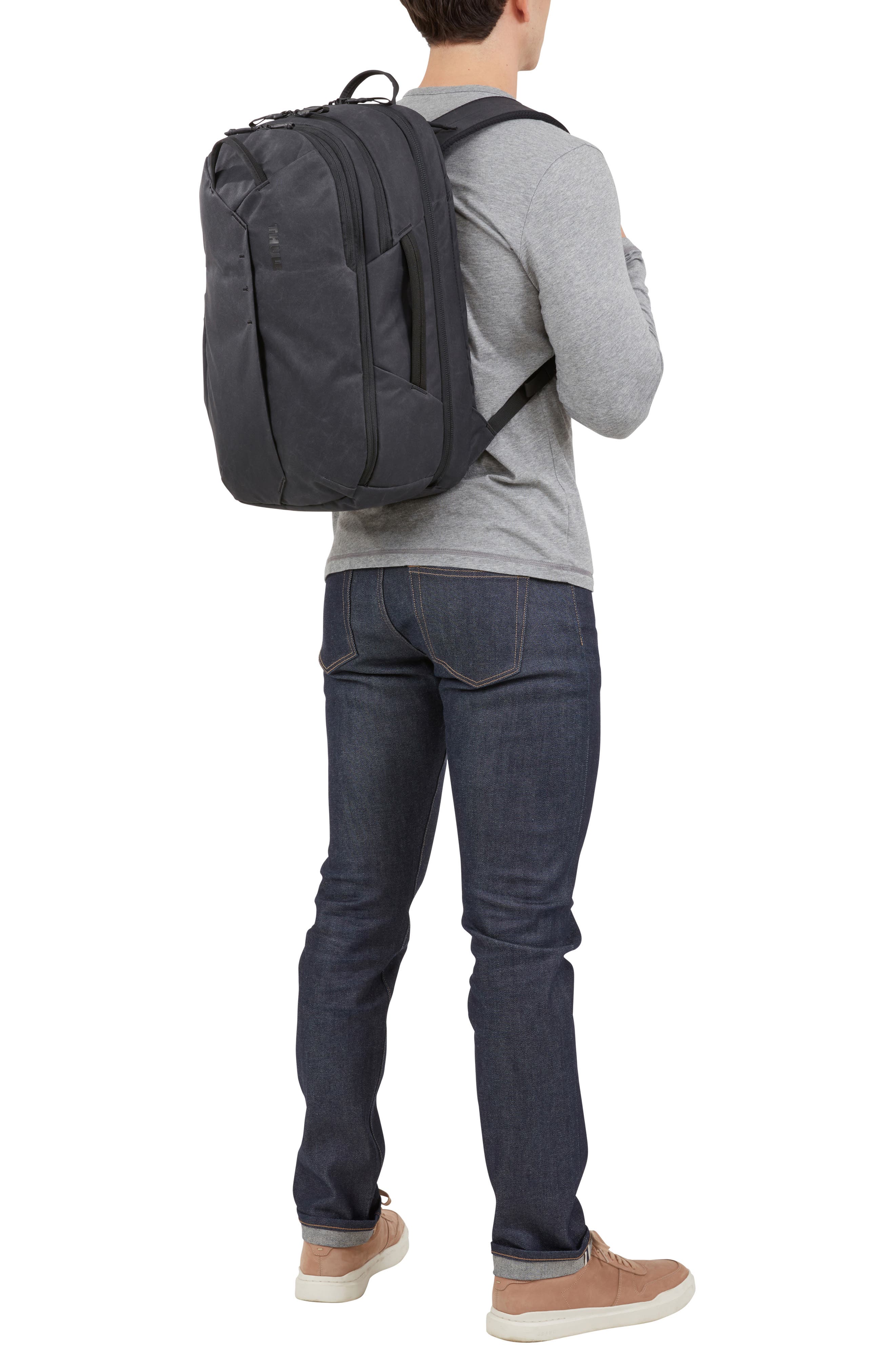 Thule Aion Travel Backpack, Alternate, color, Black