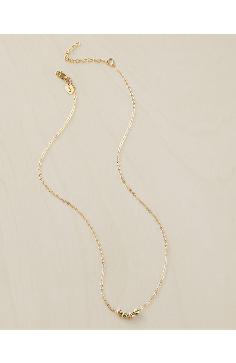 Sheena Marshall Jewelry Sphere Necklace, Alternate, color, 18-20" - 3 Spheres