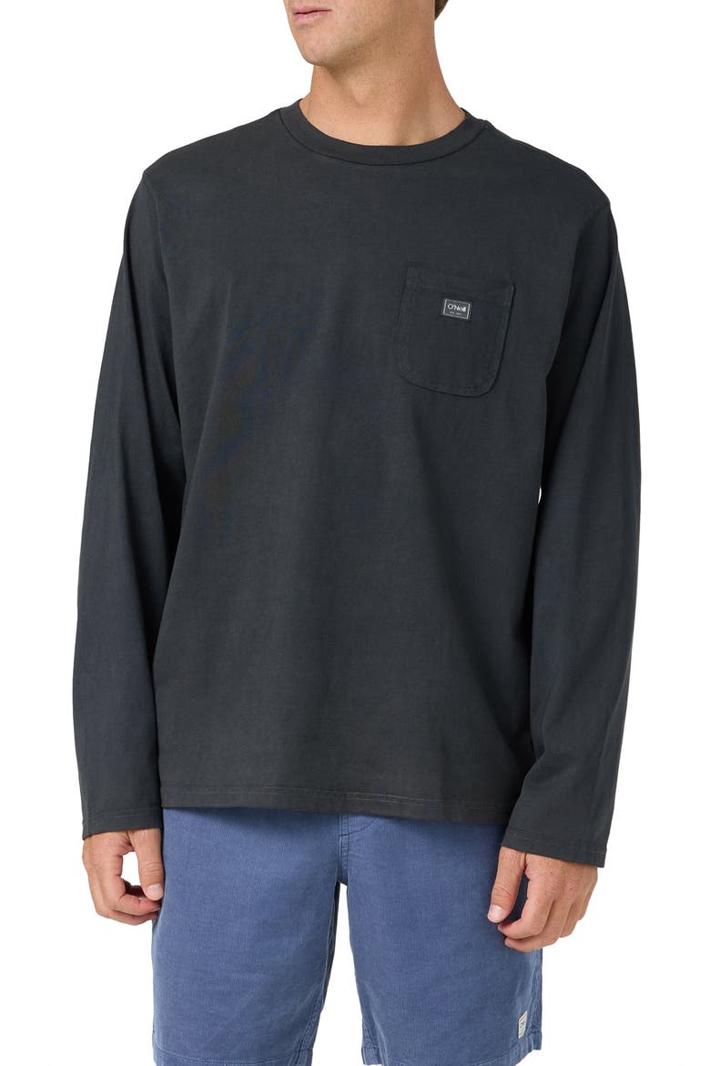 OG Long Sleeve Pocket T-Shirt, Main, color, PHANTOM