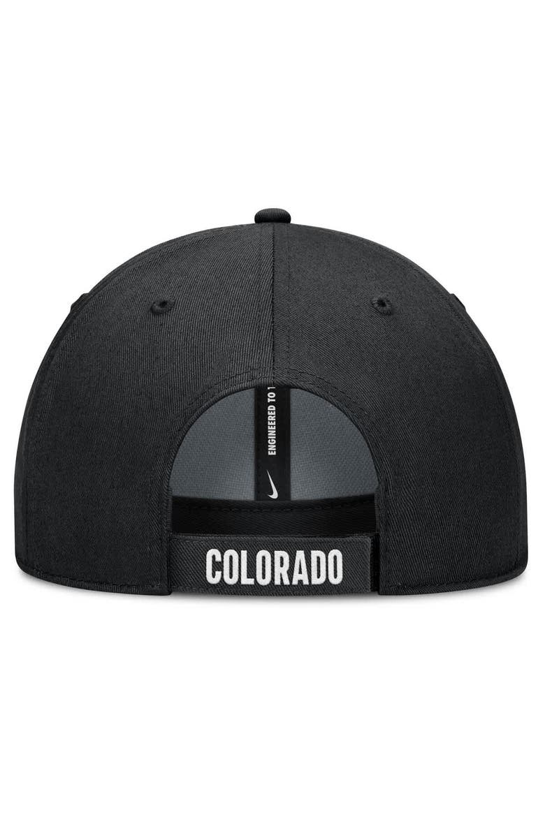 Men's Nike White/Black Colorado Rockies Club Performance Adjustable Hat, Alternate, color, White