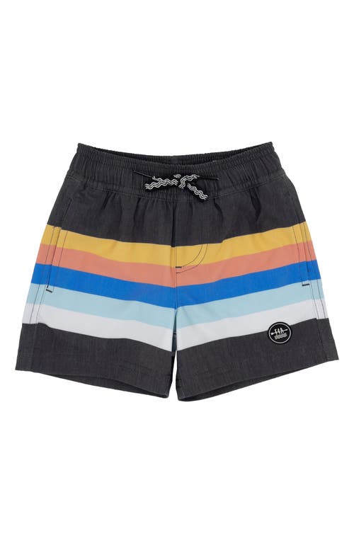 Feather 4 Arrow Babies'  Stripe Swim Trunks