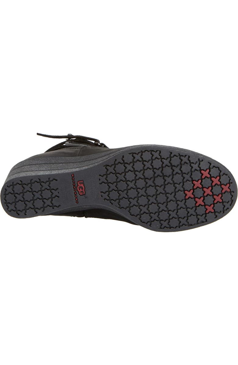 UGG<sup>®</sup> 'Emalie' Waterproof Wedge Bootie, Alternate, color,