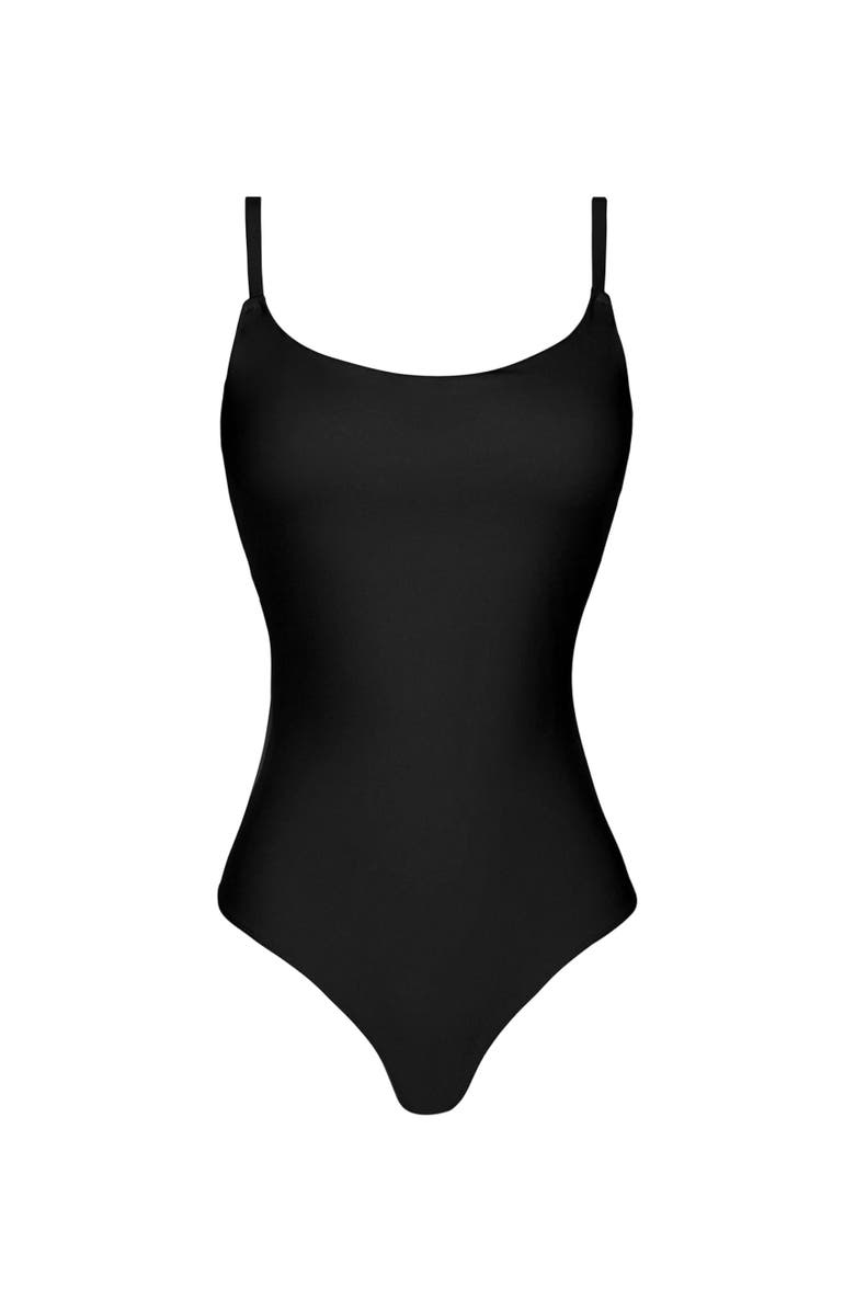 STYLEST DreamSculpt Swim Bodysuit, Alternate, color, Caviar