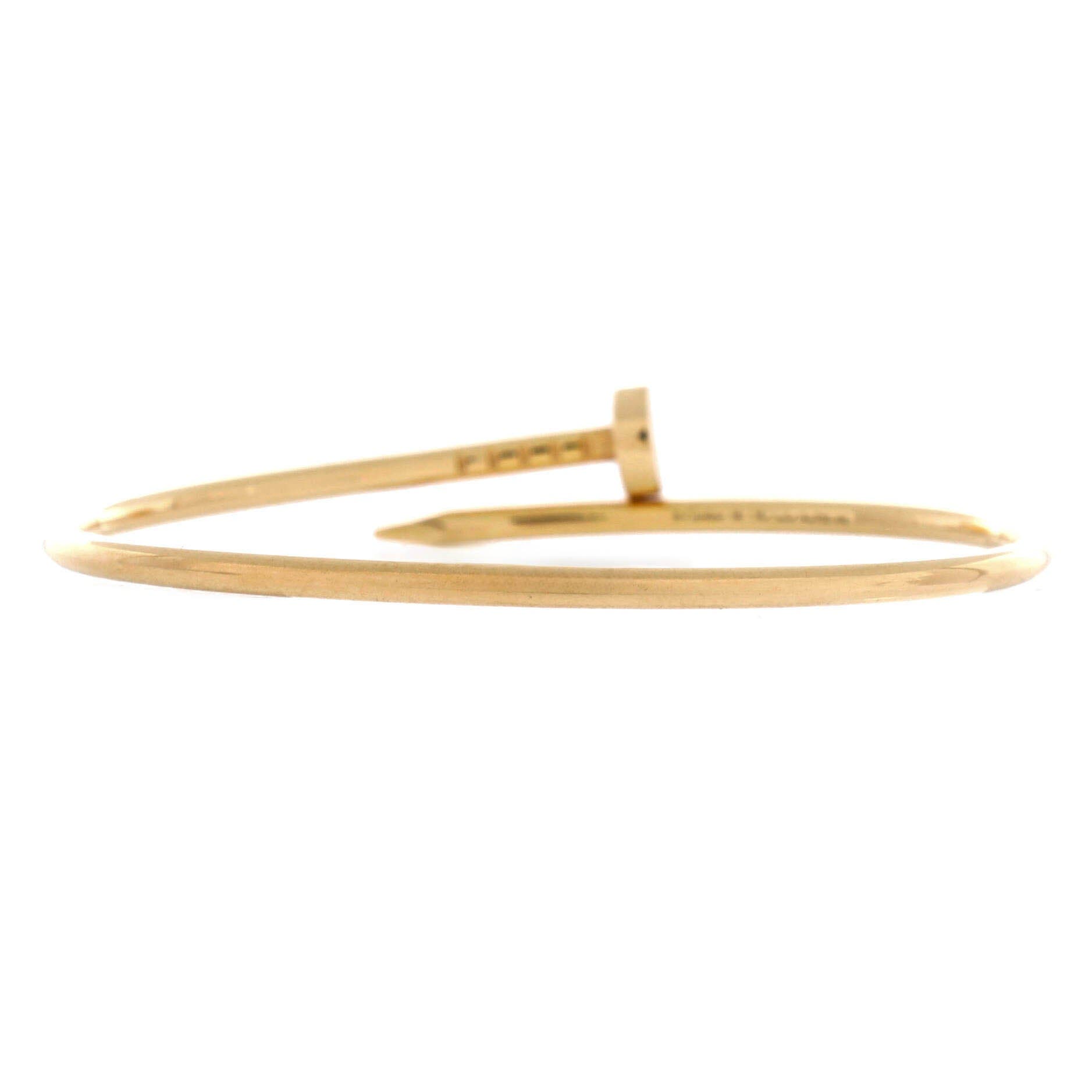 Juste un Clou Bracelet 18K Yellow Gold Small, Alternate, color, Metallic Gold