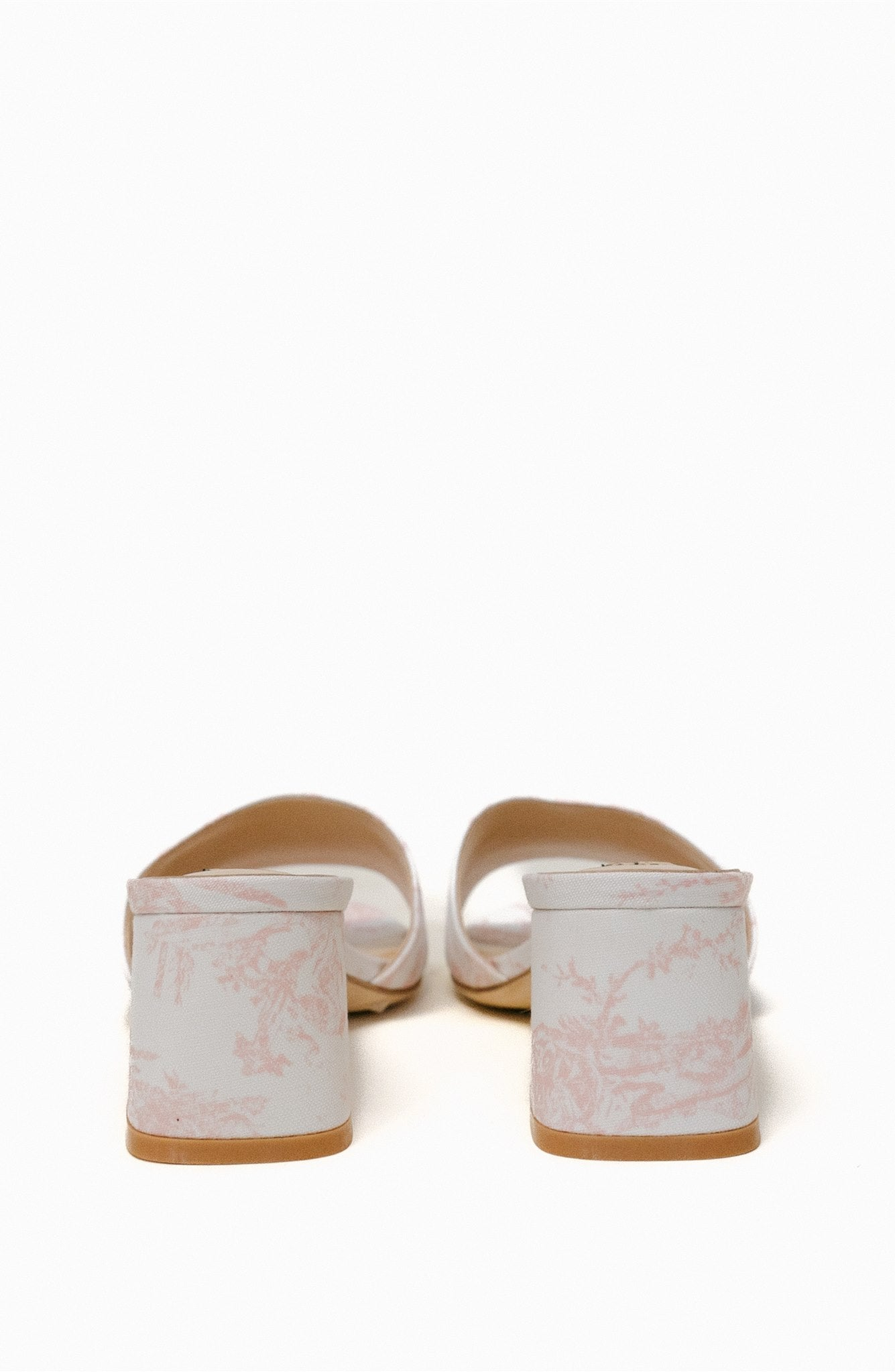 Abigail Heels, Alternate, color, Pink Toile