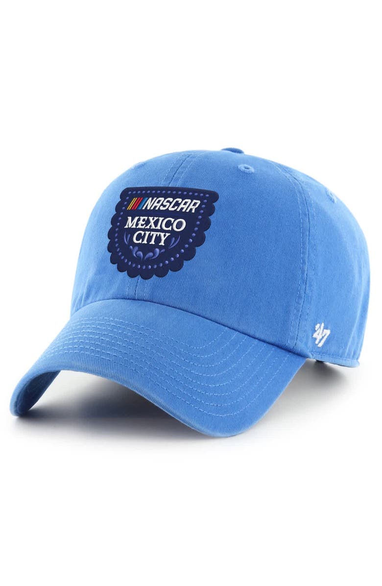 '47 Men's '47 Blue NASCAR Mexico City Race Clean Up Adjustable Hat, Main, color, Blue