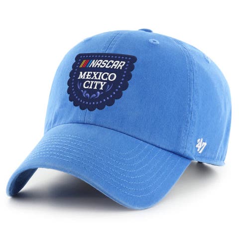 Men's '47 Blue NASCAR Mexico City Race Clean Up Adjustable Hat