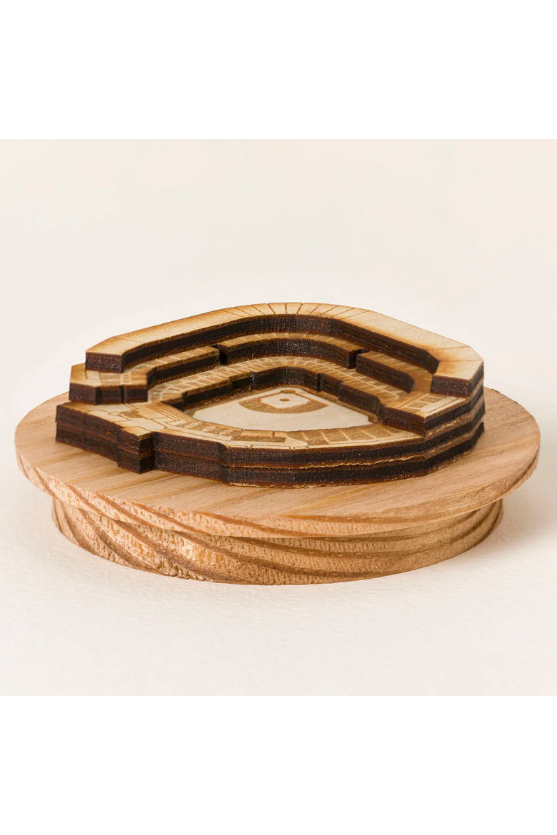 MLB Stadium Sculpture Candle, Main, color, Chicago Cubs