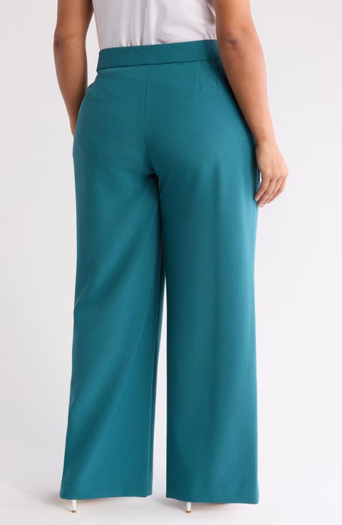 Wide Leg Pants (Plus)