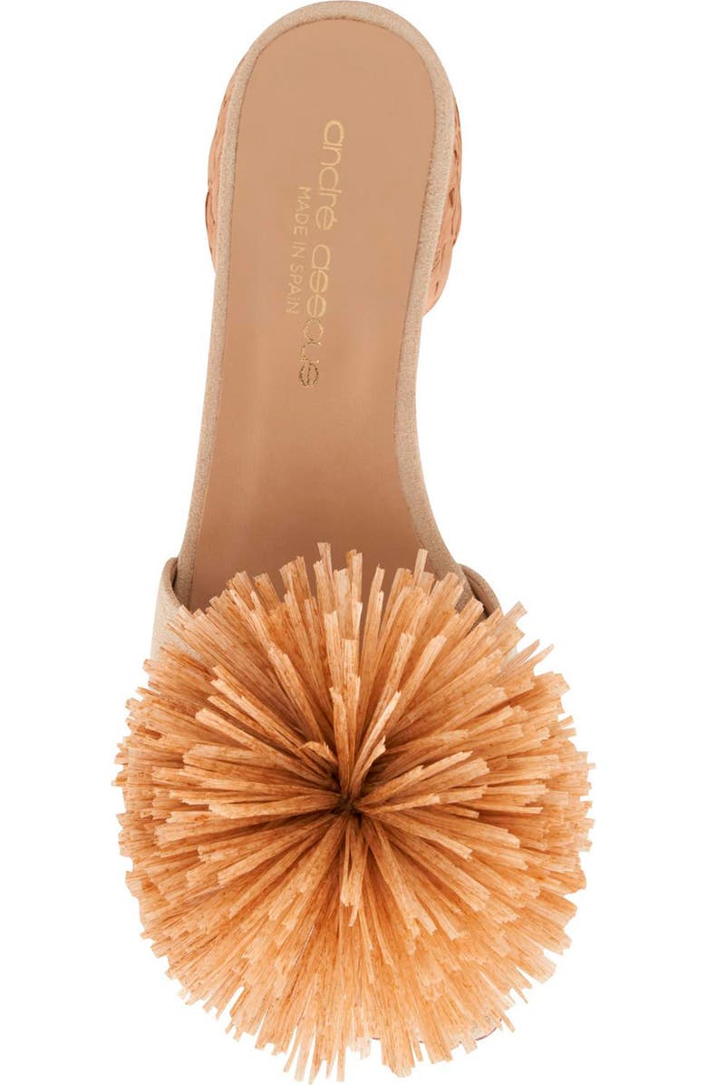 André Assous Rayni Slide Sandal, Alternate, color, Sand