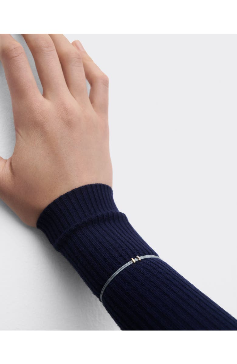 PDPAOLA Amy Diamond Cord Bracelet, Alternate, color, Blue