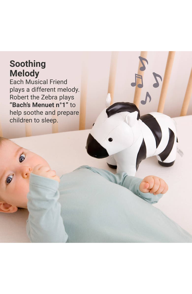 Little Big Friends Musical Animals - Zebra, Plush Baby Music Box, Nursery Toy, Alternate, color, Multicolor