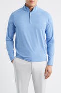 Peter Millar Crown Crafted Stealth Performance Quarter Zip Pullover