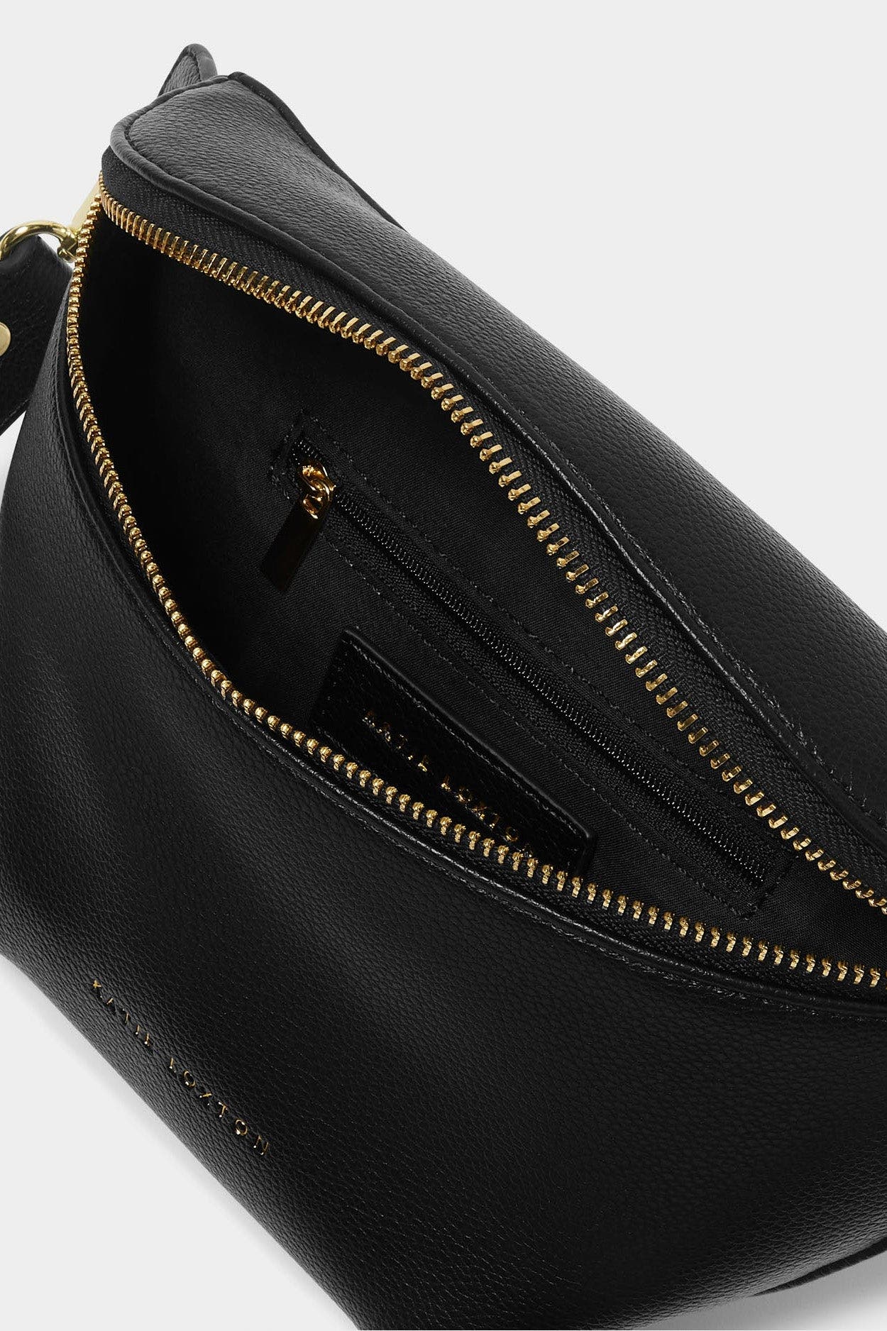 Katie Loxton Maya Belt Bag, Alternate, color, Black